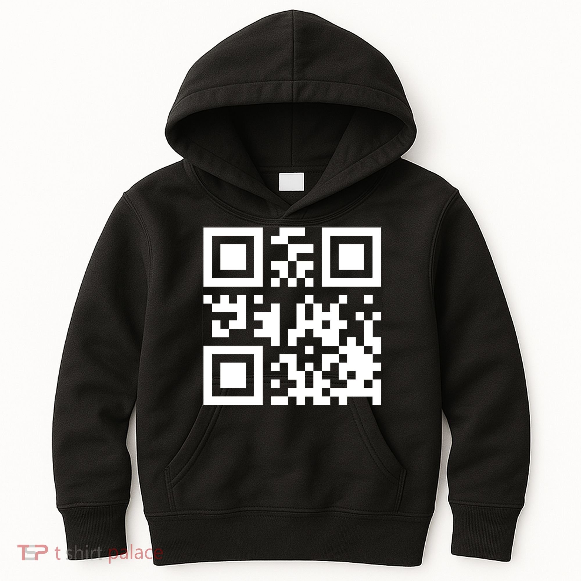 Fuc K You Q R Code Kids Hoodie
