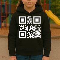 Fuc K You Q R Code Kids Hoodie thumb 3