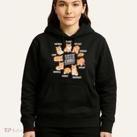 Funny Know Your Corgi Shapes Cute Welsh Dog Lover Hoodie thumb 5