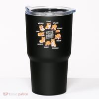 Funny Know Your Corgi Shapes Cute Welsh Dog Lover Tumbler thumb 0