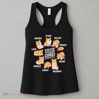 Funny Know Your Corgi Shapes Cute Welsh Dog Lover Women's Tank Top thumb 3