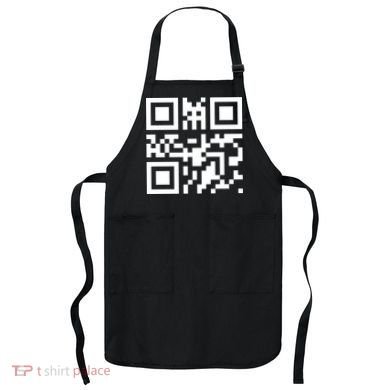 Fuc K You Q R Code Apron