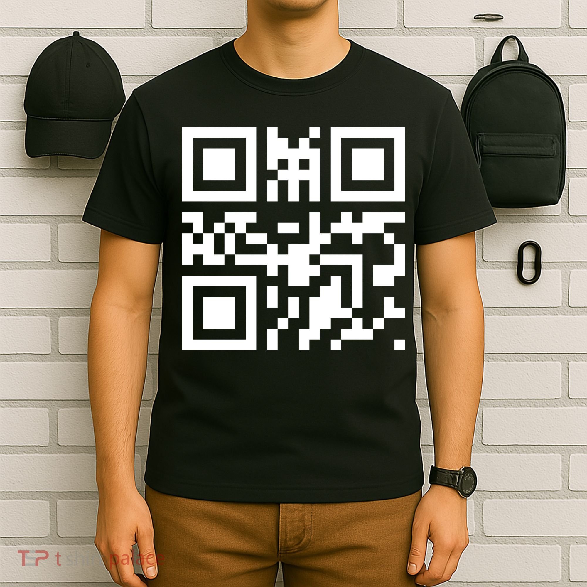 Fuc K You Q R Code T-Shirt