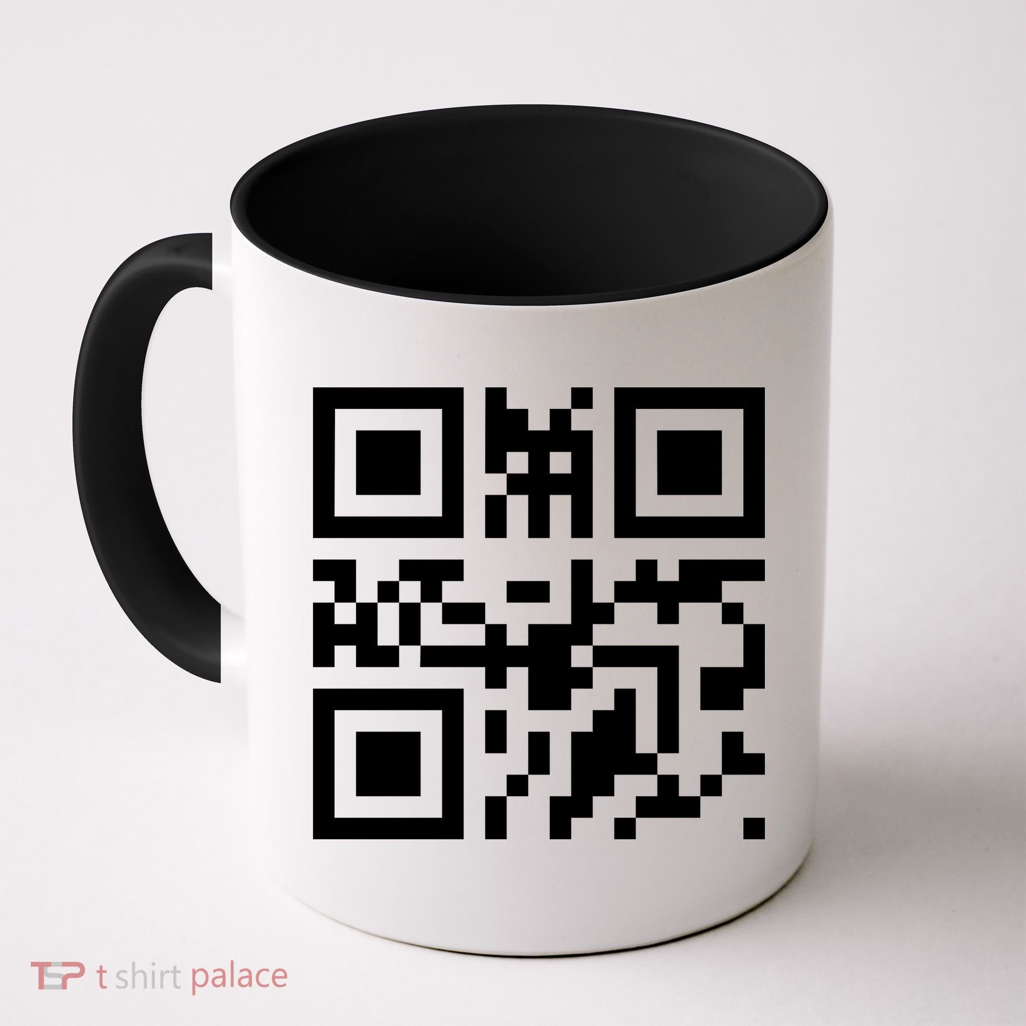 Fuc K You Q R Code Coffee Mug