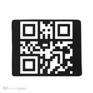 Fuc K You Q R Code Mousepad