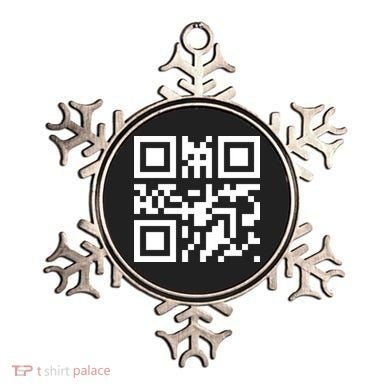 Fuc K You Q R Code Ornament