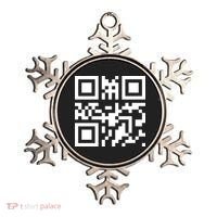 Fuc K You Q R Code Ornament thumb 0