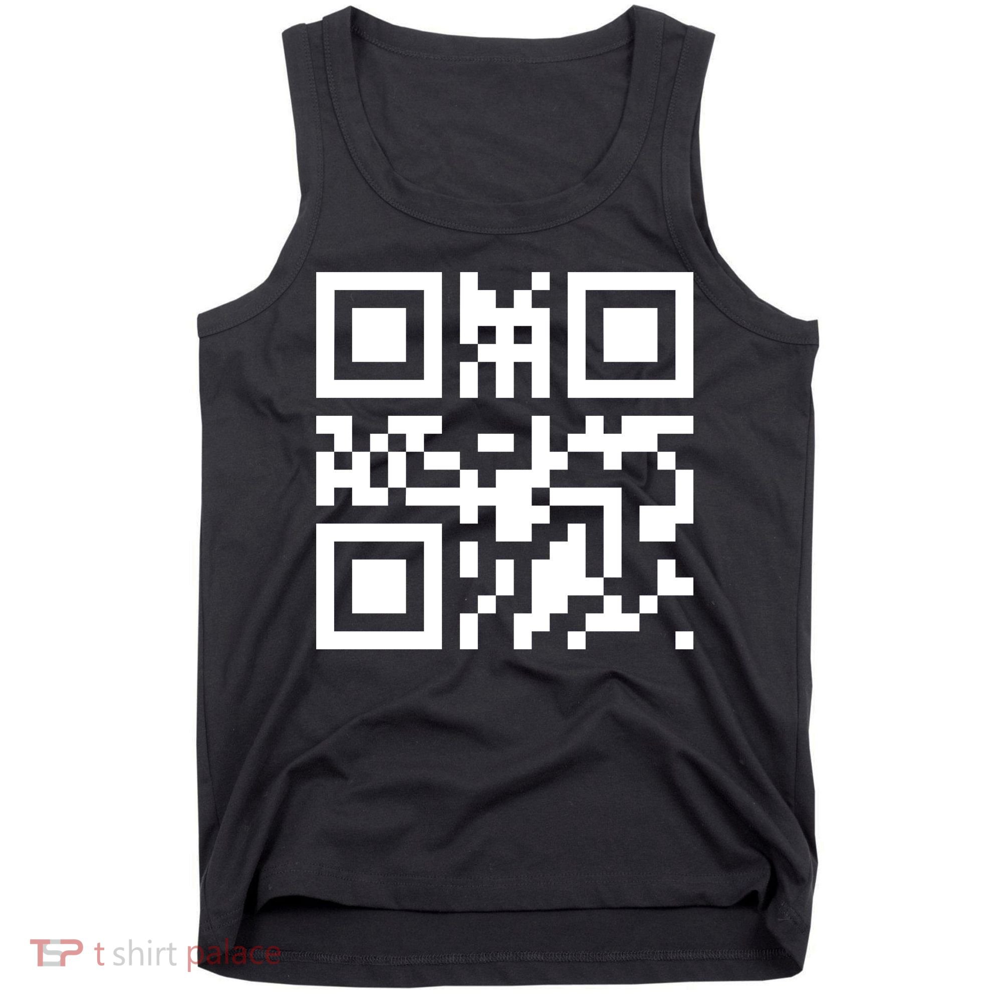Fuc K You Q R Code Tank Top