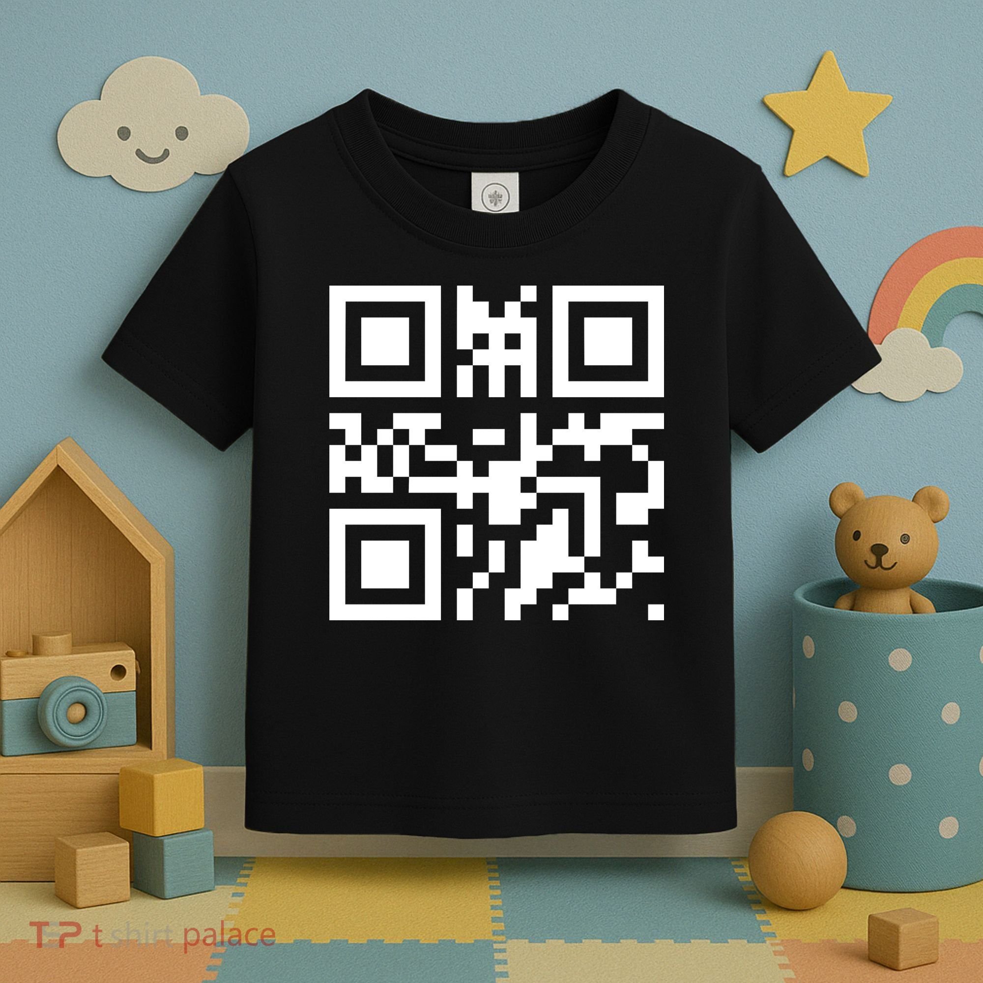 Fuc K You Q R Code Toddler T-Shirt