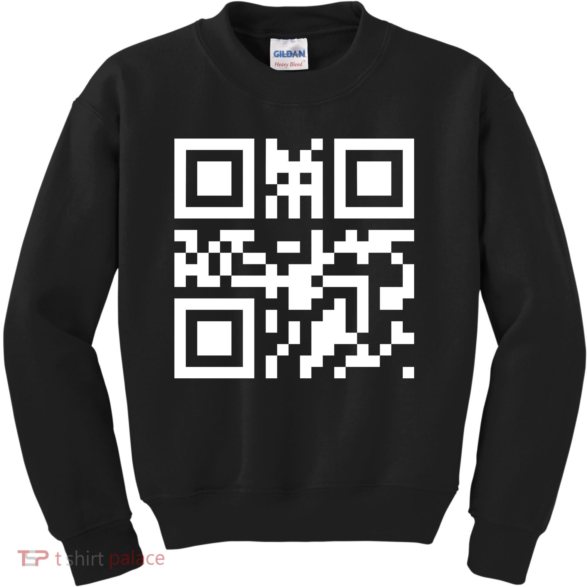 Fuc K You Q R Code Kids Sweatshirt