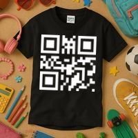 Fuc K You Q R Code Kids T-Shirt thumb 3
