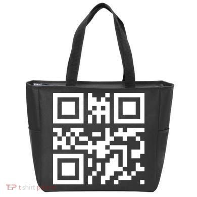 Fuc K You Q R Code Tote Bag