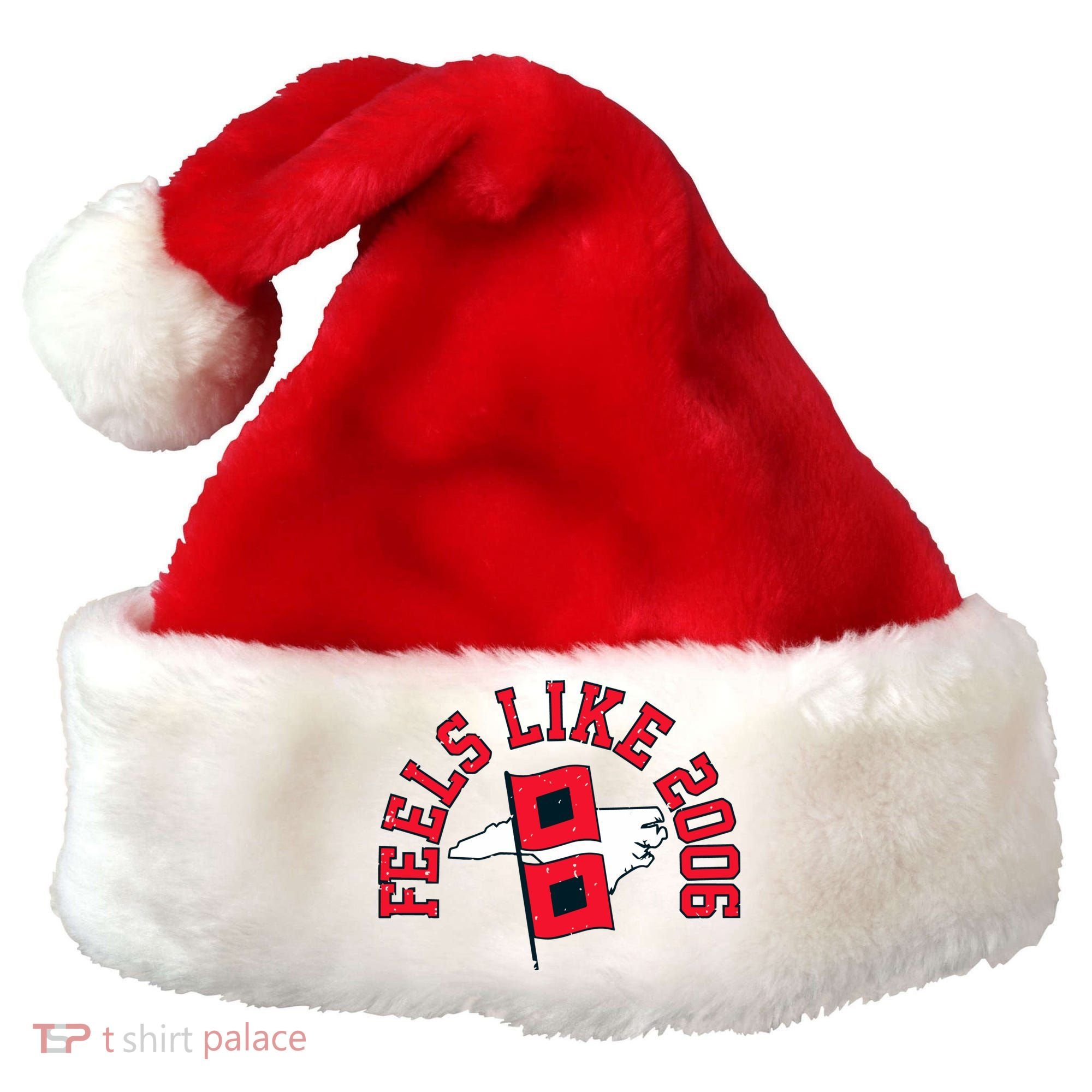 Feels Like 2006 Carolina Hockey Santa Hat