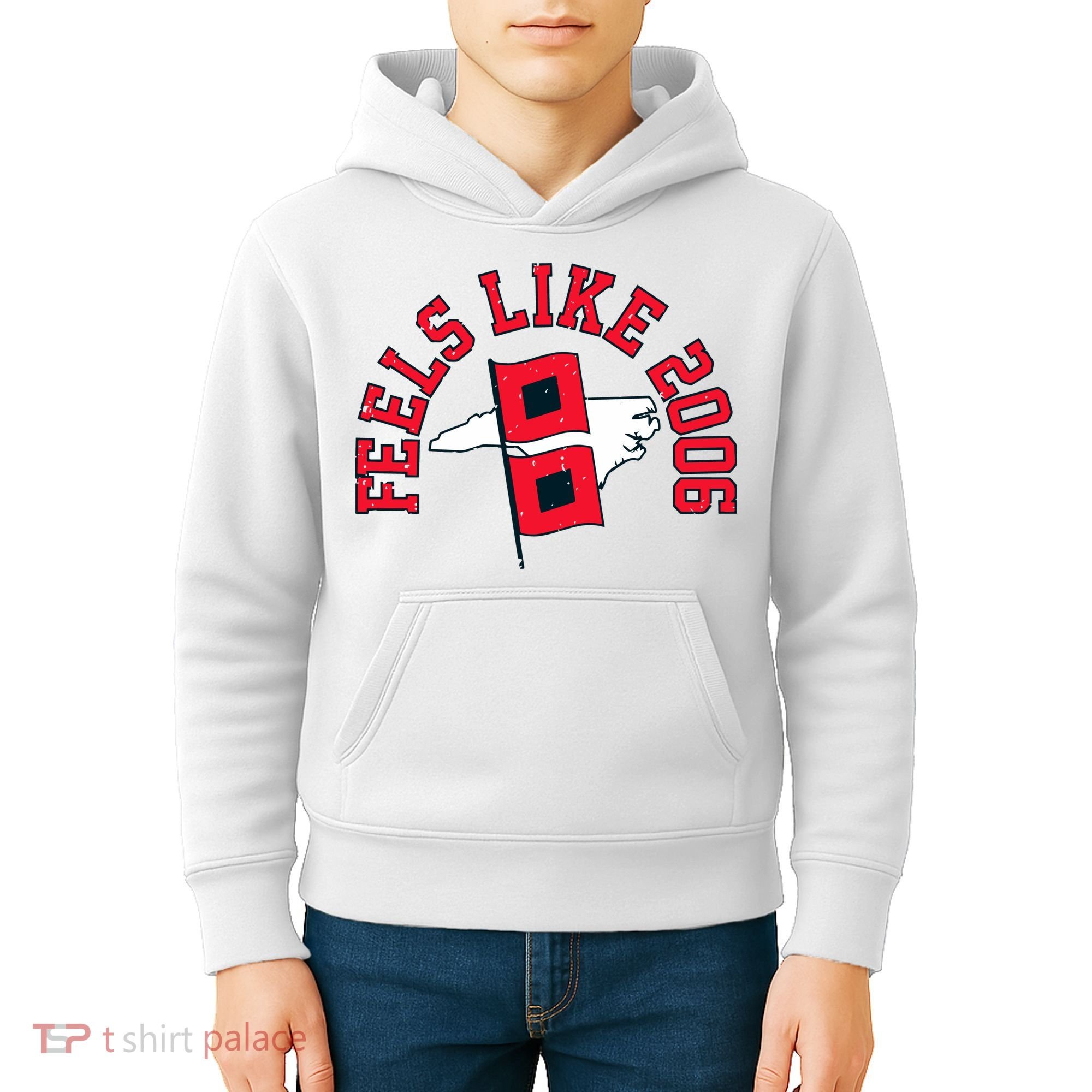Feels Like 2006 Carolina Hockey Kids Hoodie