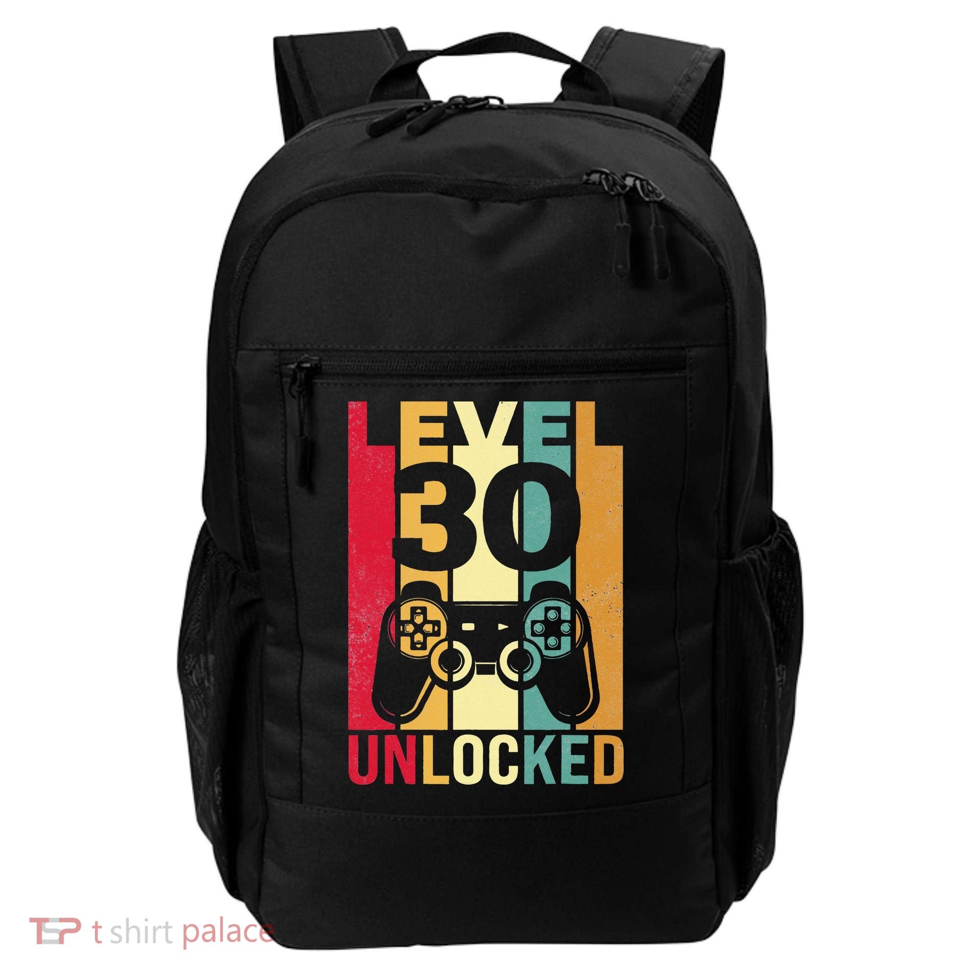 Funny Level 30 Unlocked Him BDay Turning 30th Birthday Backpack