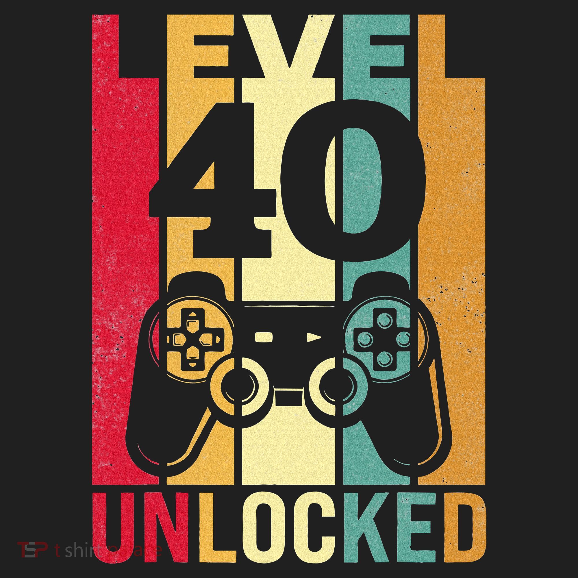 Funny Level 40 Unlocked Him BDay Turning 40th Birthday Hat