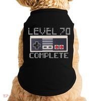 Funny Level 70 Complete Retro Gamer 70th Birthday 1 Doggie Tank thumb 0