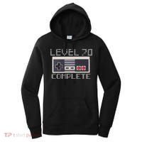Funny Level 70 Complete Retro Gamer 70th Birthday 1 Women's Hoodie thumb 0