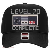 Funny Level 70 Complete Retro Gamer 70th Birthday 1 Hat thumb 0