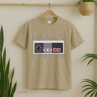 Funny Level 70 Complete Retro Gamer 70th Birthday 1 T-Shirt thumb 2
