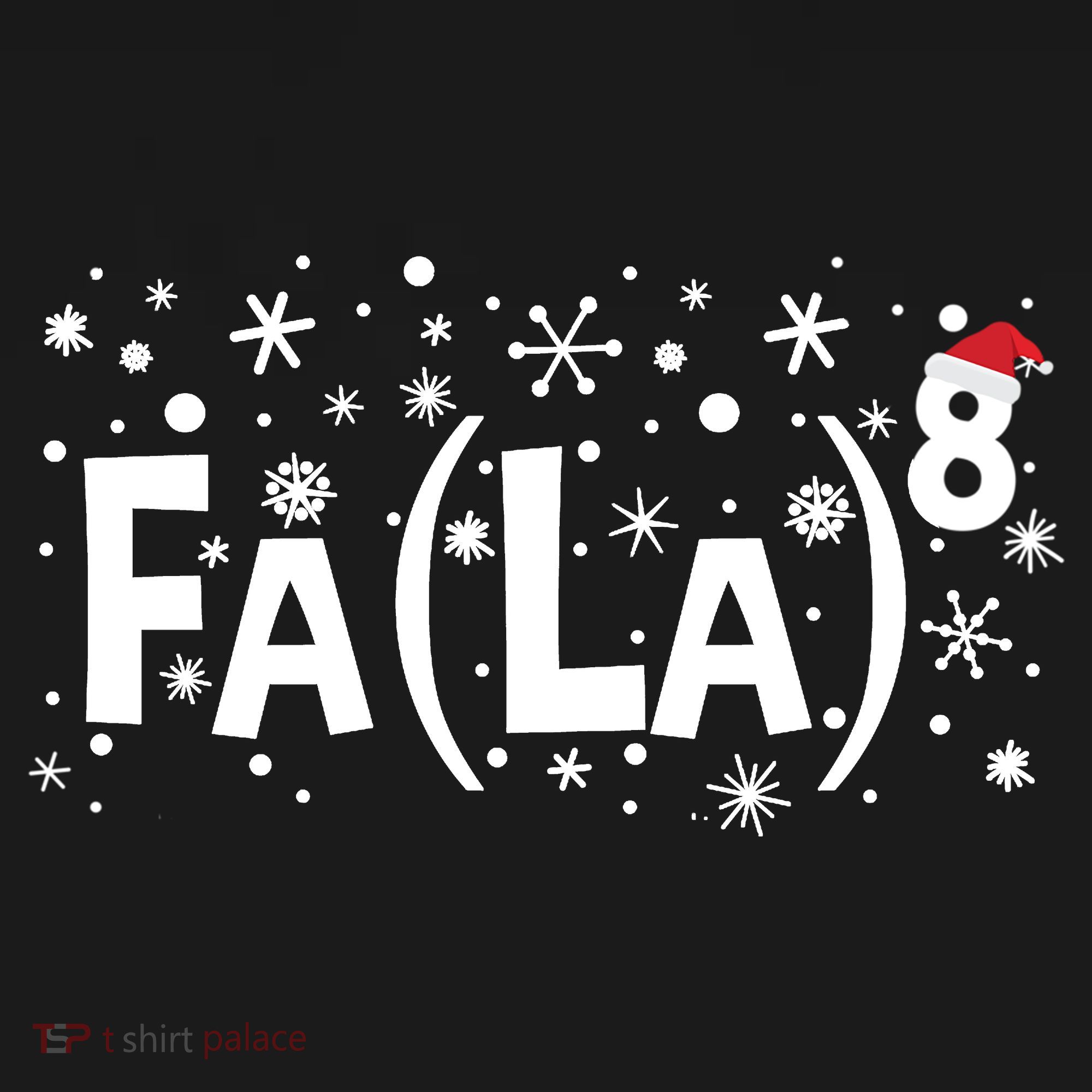 Fa La 8 Math Teacher Christmas Fa La La Funny Xmas Toddler Zip Fleece Hoodie