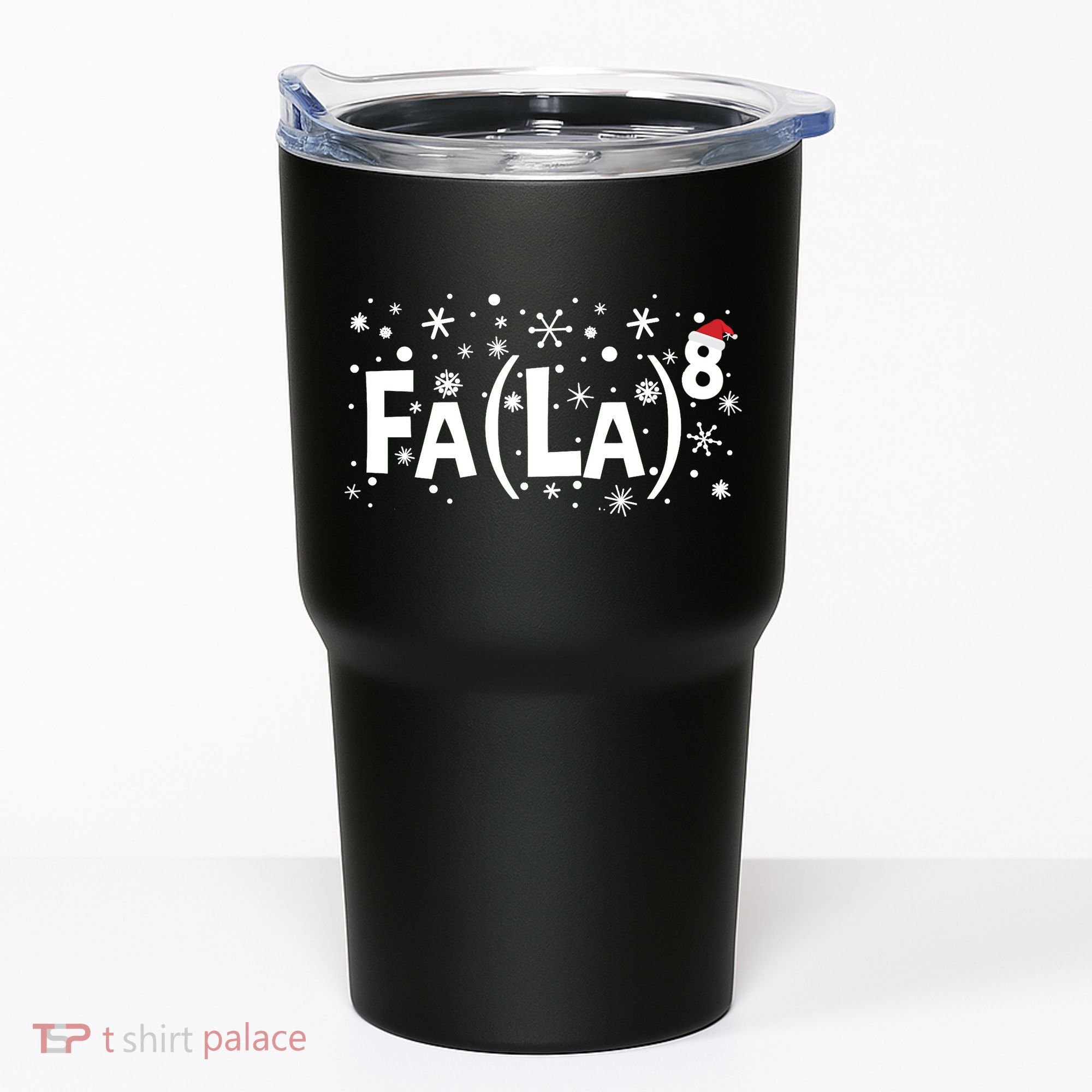 Fa La 8 Math Teacher Christmas Fa La La Funny Xmas Tumbler