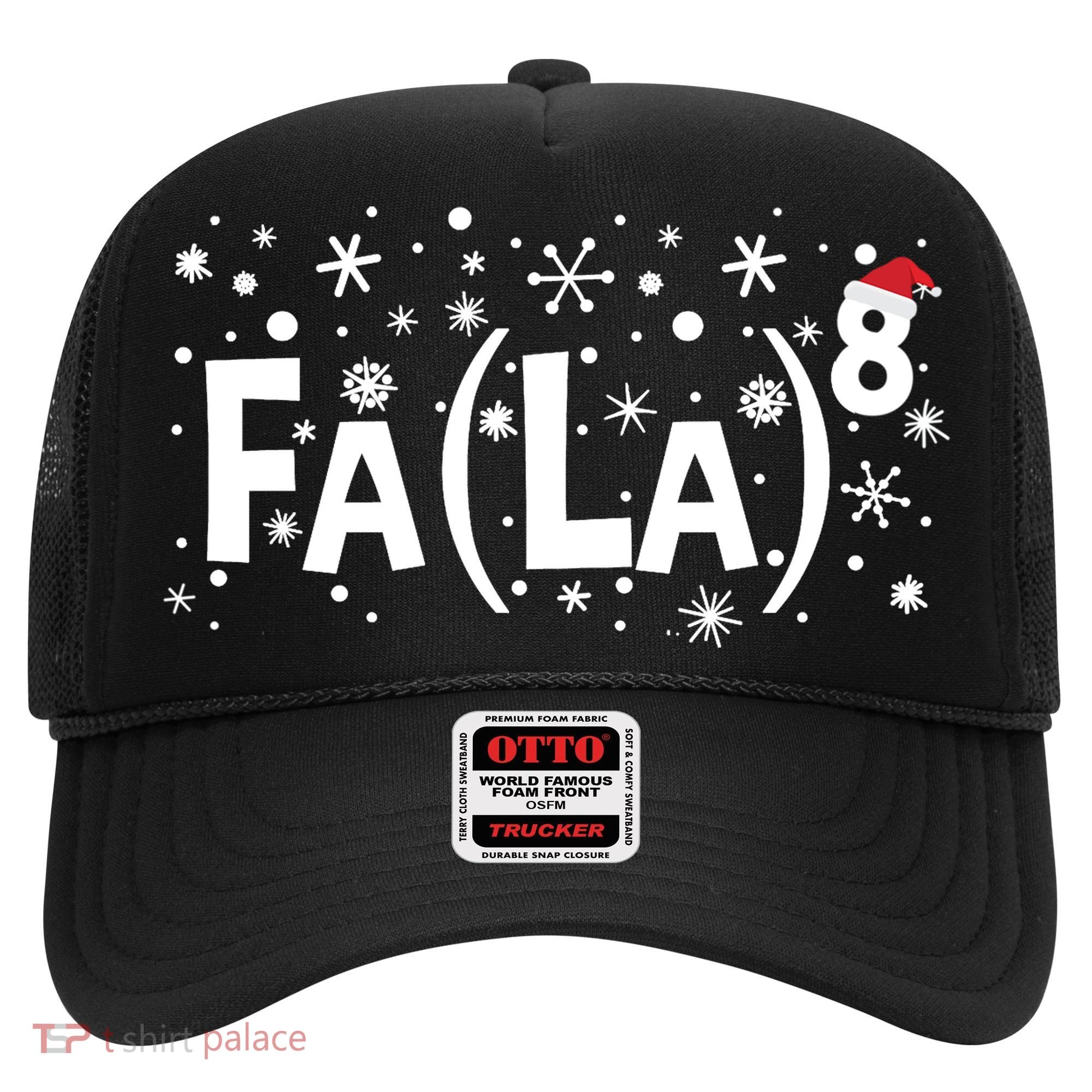 Fa La 8 Math Teacher Christmas Fa La La Funny Xmas Hat