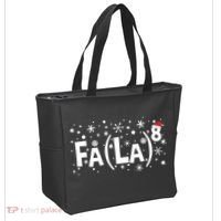 Fa La 8 Math Teacher Christmas Fa La La Funny Xmas Tote Bag thumb 2