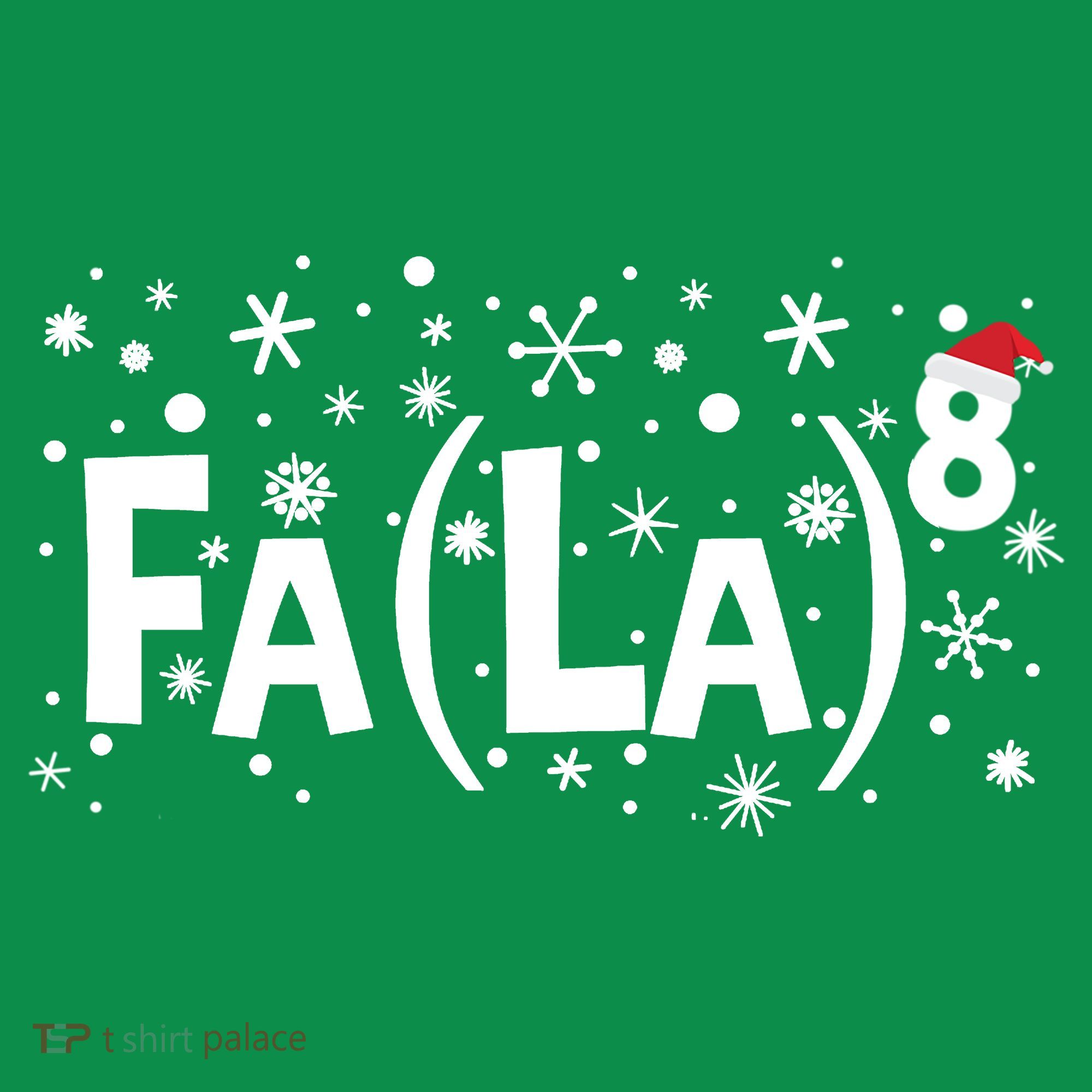Fa La 8 Math Teacher Christmas Fa La La Funny Xmas Mousepad