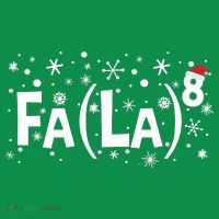 Fa La 8 Math Teacher Christmas Fa La La Funny Xmas Kids Sweatshirt thumb 2