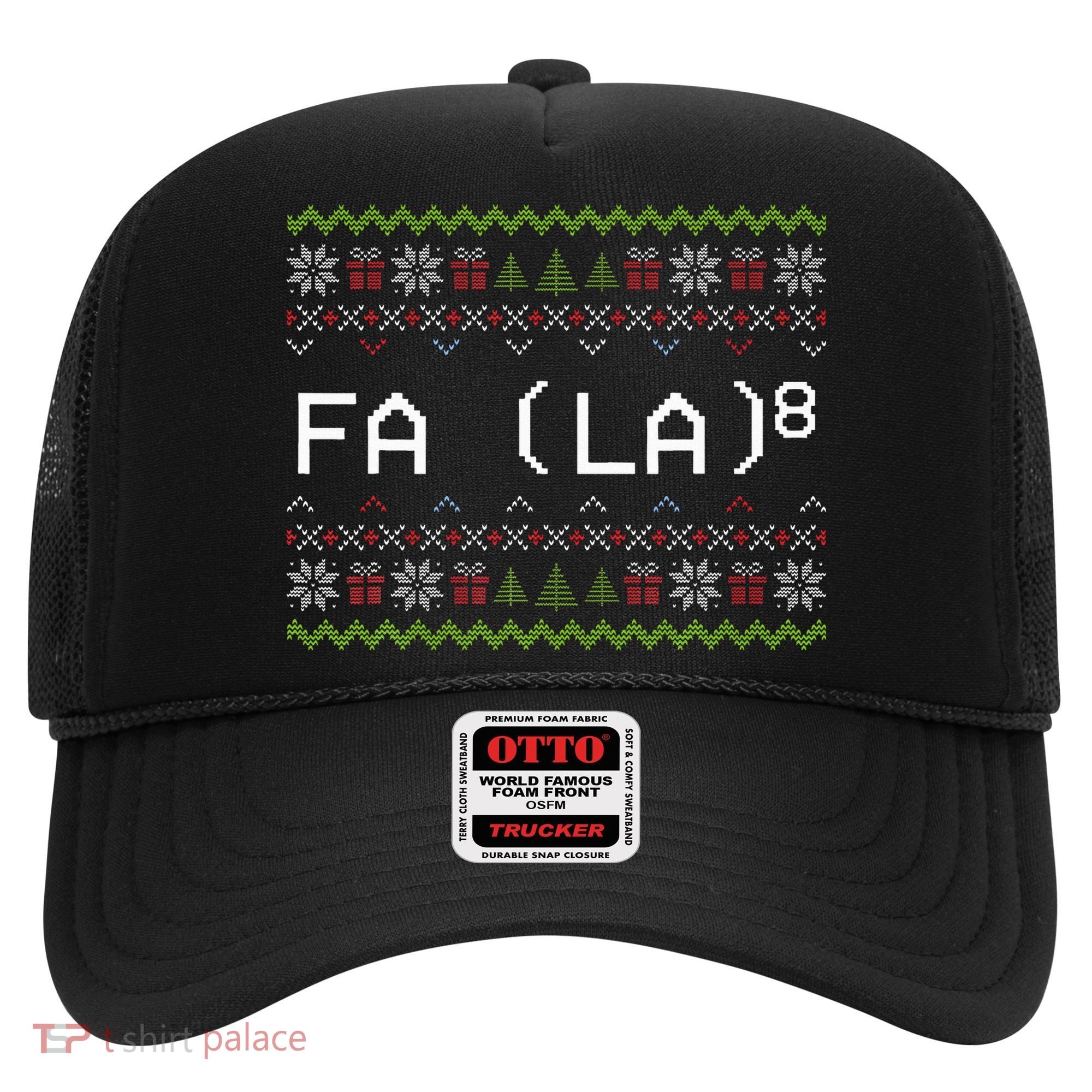 Fa La 8 Hilarious Santa Math Teacher Christmas Gift Hat