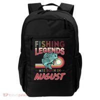 Fishing Legends Are Born In August Backpack thumb 0