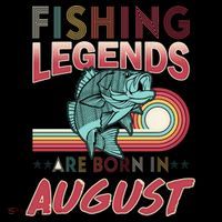 Fishing Legends Are Born In August Coffee Mug thumb 5