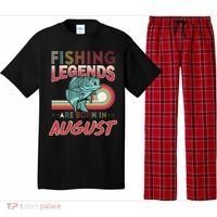Fishing Legends Are Born In August Pajama Set thumb 0