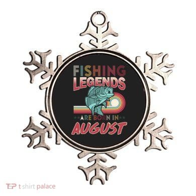 Fishing Legends Are Born In August Ornament