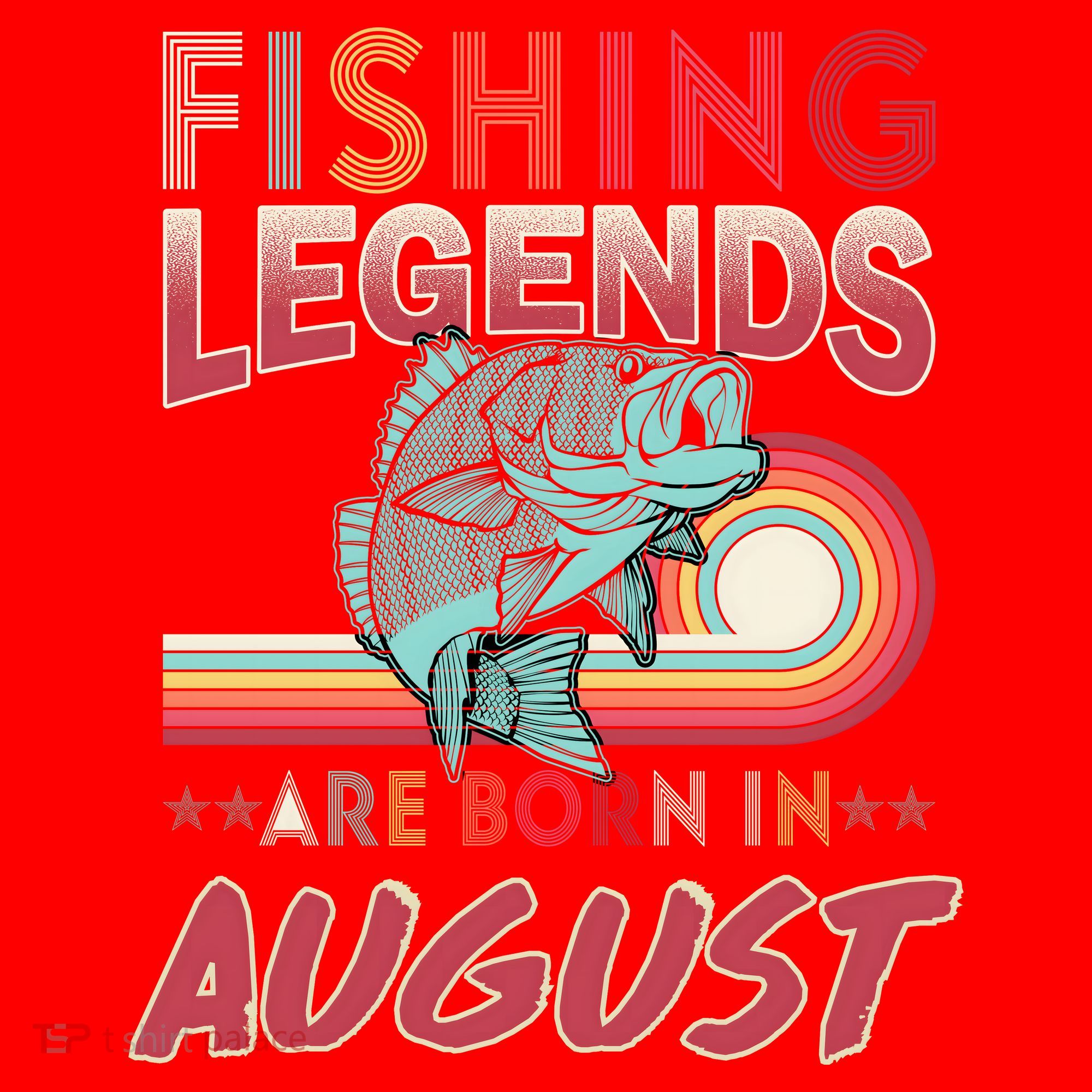 Fishing Legends Are Born In August Santa Hat