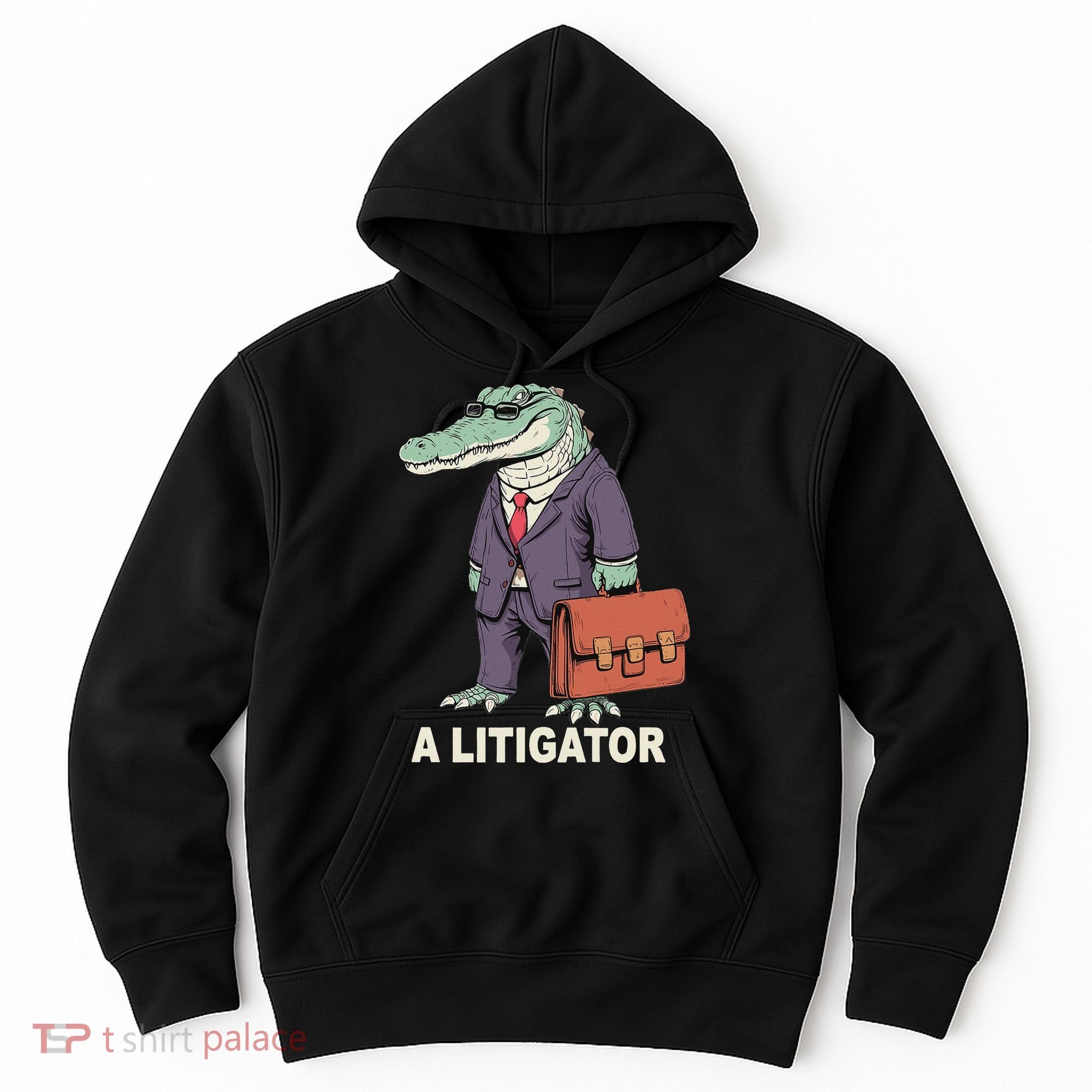 Funny Lawyer A Litigator Law School Degree Attorney Graduate Hoodie