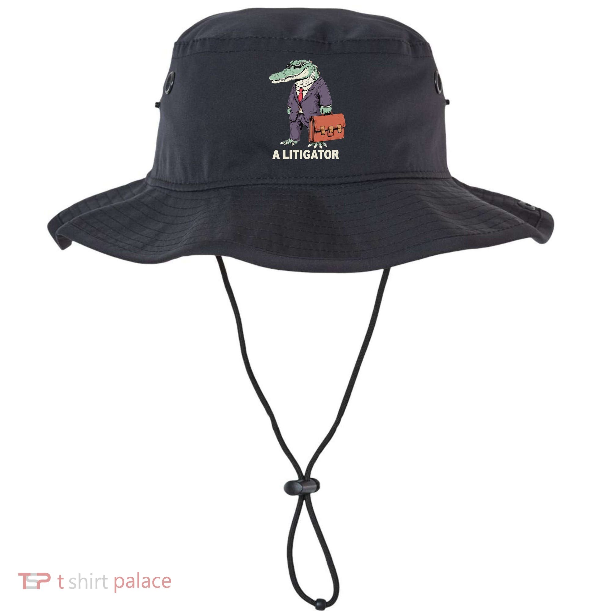 Funny Lawyer A Litigator Law School Degree Attorney Graduate Bucket Hat