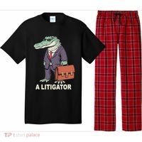 Funny Lawyer A Litigator Law School Degree Attorney Graduate Pajama Set thumb 0
