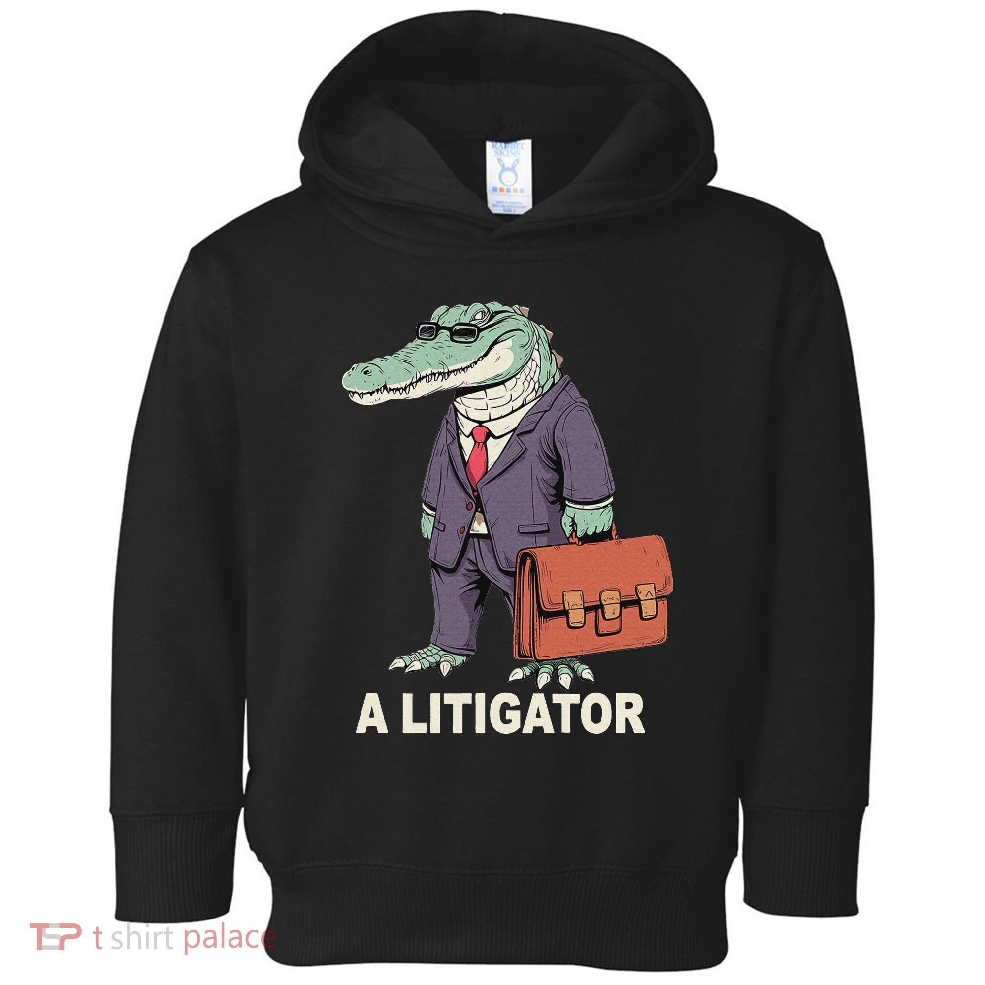 Funny Lawyer A Litigator Law School Degree Attorney Graduate Toddler Hoodie