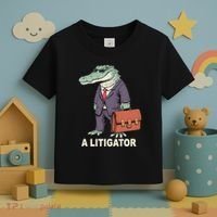 Funny Lawyer A Litigator Law School Degree Attorney Graduate Toddler T-Shirt thumb 3