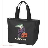 Funny Lawyer A Litigator Law School Degree Attorney Graduate Tote Bag thumb 3