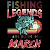 Fishing Legends Are Born In March Coffee Mug thumb 5