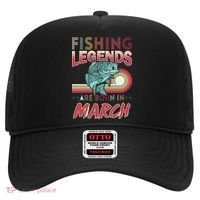Fishing Legends Are Born In March Hat thumb 0