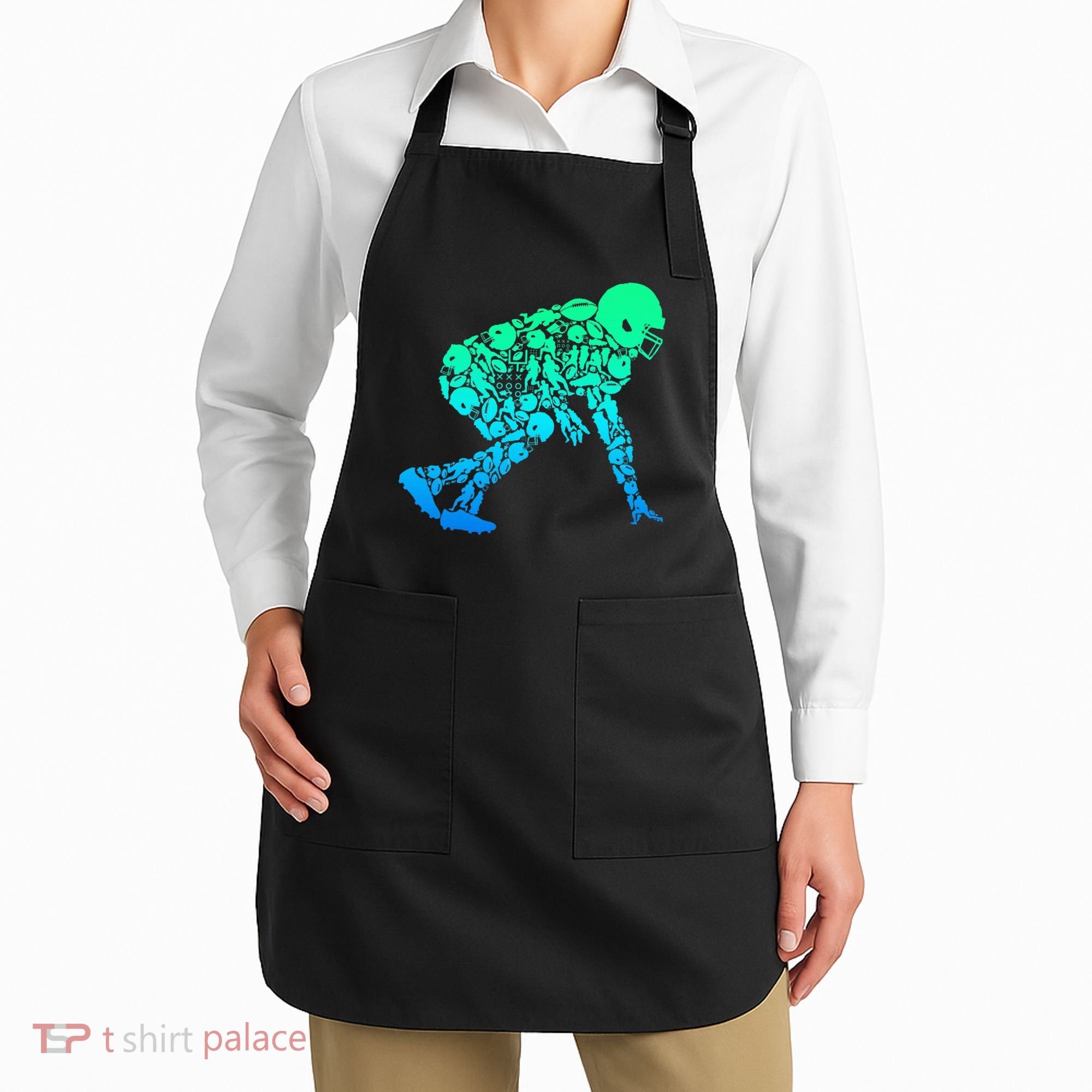 Football Lineman American Football Apron
