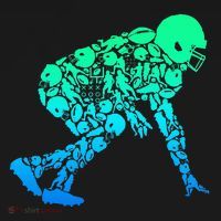 Football Lineman American Football Sweatshirt thumb 3