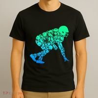 Football Lineman American Football T-Shirt thumb 3