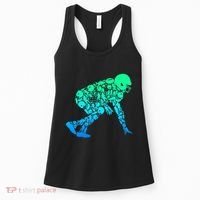Football Lineman American Football Women's Tank Top thumb 0