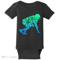 Football Lineman American Football Baby Bodysuit thumb 0