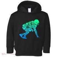 Football Lineman American Football Toddler Hoodie thumb 0
